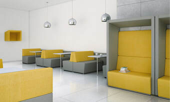Fifteen seating system designed by Jason Lansdale, furniture designer