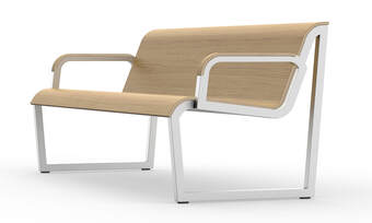 Interlude Bench design by Jason Lansdale, furniture designer