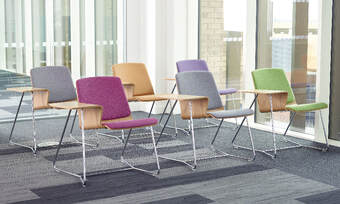 Team Up multi-purpose seating range designed by Jason Lansdale, furniture designer