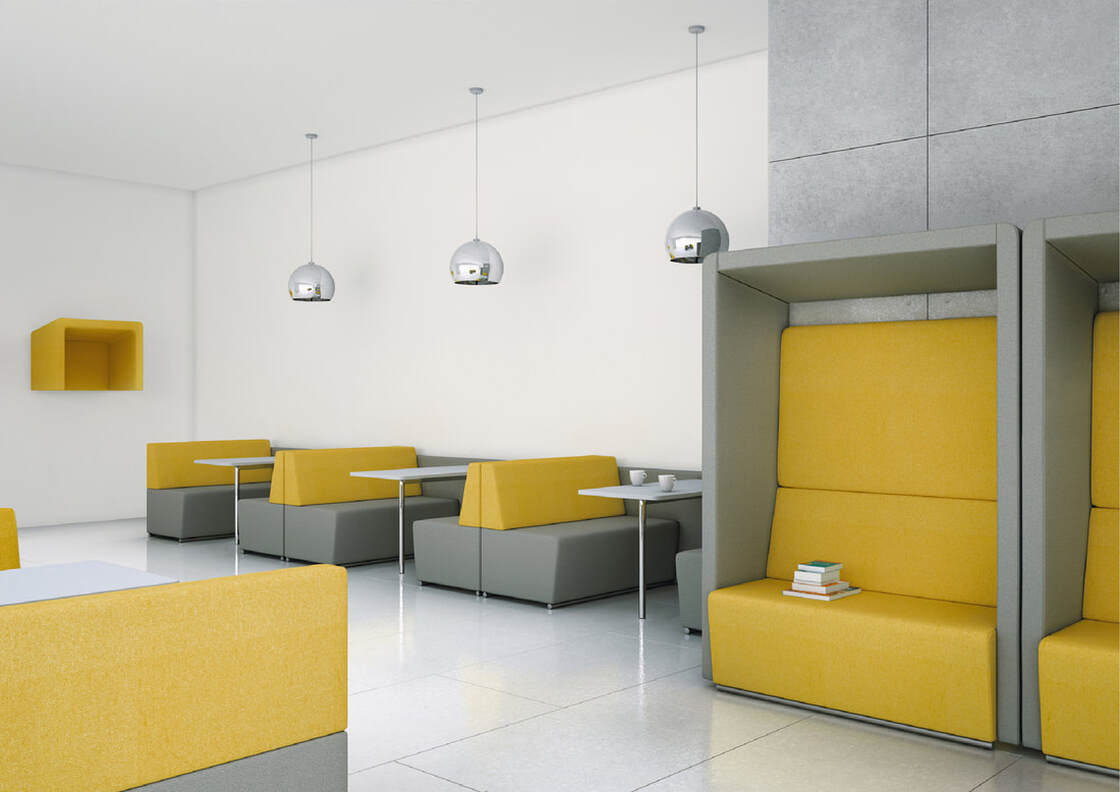 Fifteen, modular seating system designed by Jason Lansdale, furniture designer