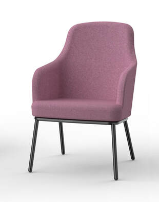 Meela chair designed by Jason Lansdale, furniture designer
